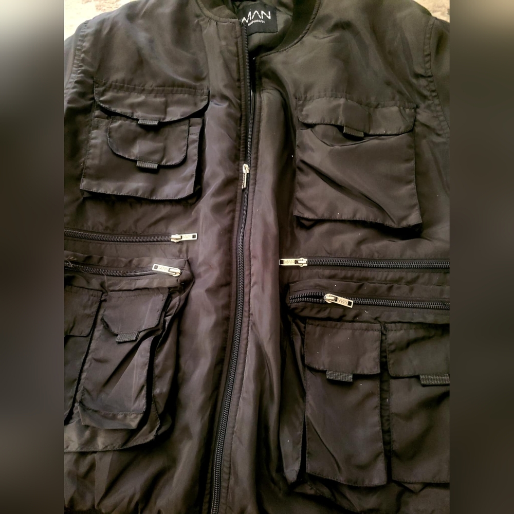 Black Military Boohoo 2XL